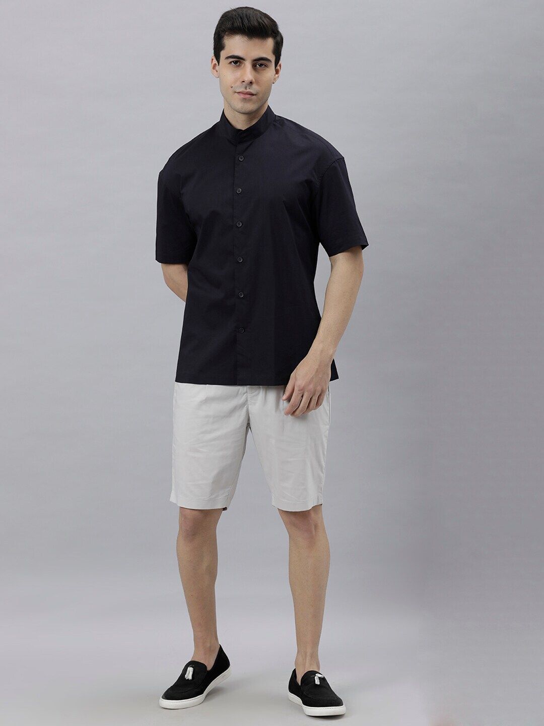 RARE RABBIT Men Shiro Slim Fit Shirt