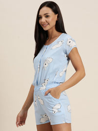 Sweet Dreams Printed Lounge Playsuit