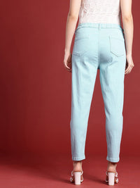 all about you Women Mom Fit High-Rise Stretchable Jeans