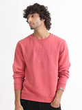 RARE RABBIT Men Verano Round Neck Cotton Sweatshirt
