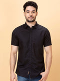 Being Human Spread Collar Slim Fit Cotton Casual Shirt