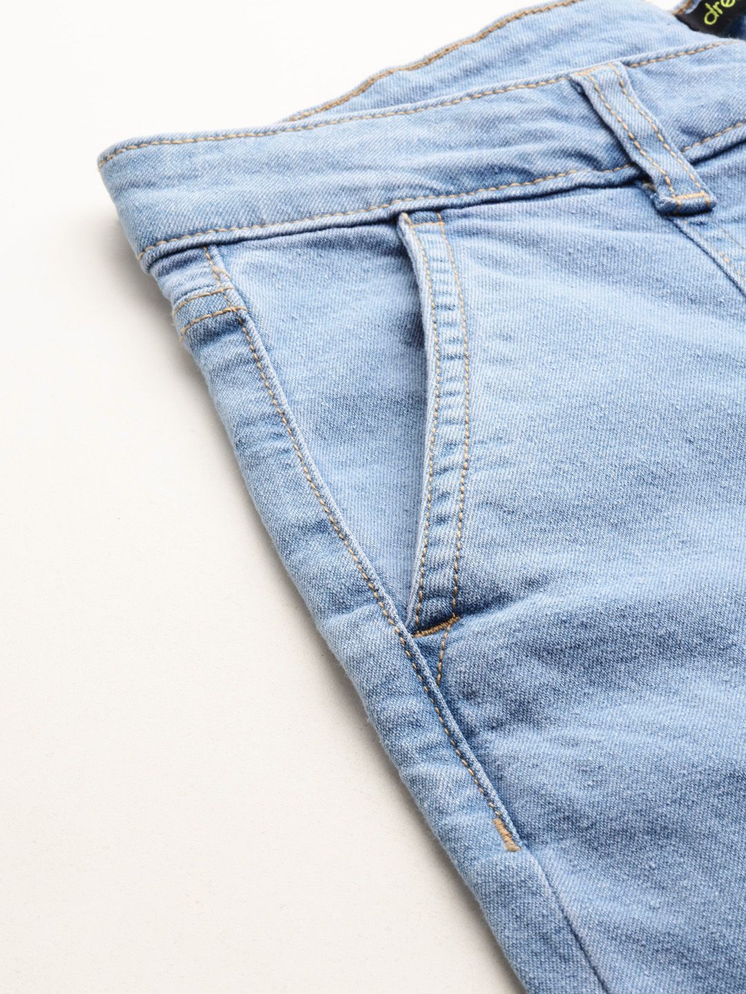 DressBerry Women Slim Fit Cropped Jeans