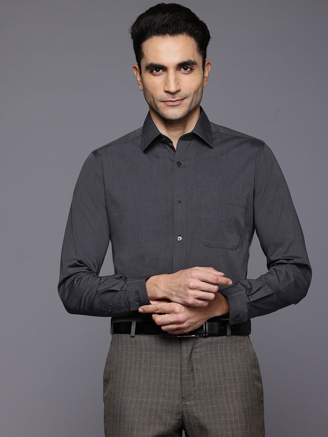 Raymond Slim Fit Pure Cotton Formal Shirt