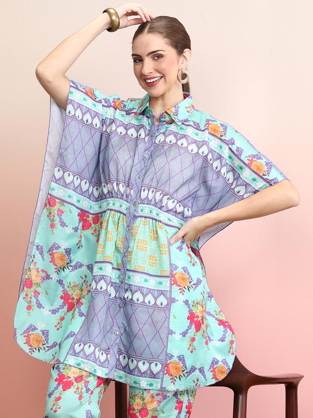 Indo Era Printed Shirt & Trouser