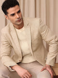 Mr Bowerbird Self Designed Single-Breasted Tailored Fit Casual Blazer