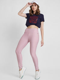 SPYKAR Women Skinny-Fit High Rise Track Pant