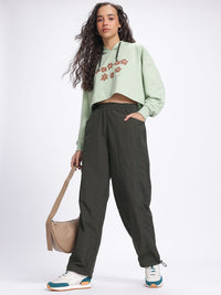 DressBerry Women Urban Vibes High-Rise Trousers