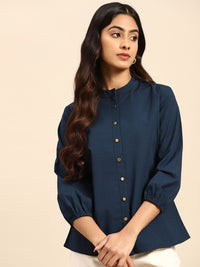 all about you Pure Cotton Opaque Casual Shirt