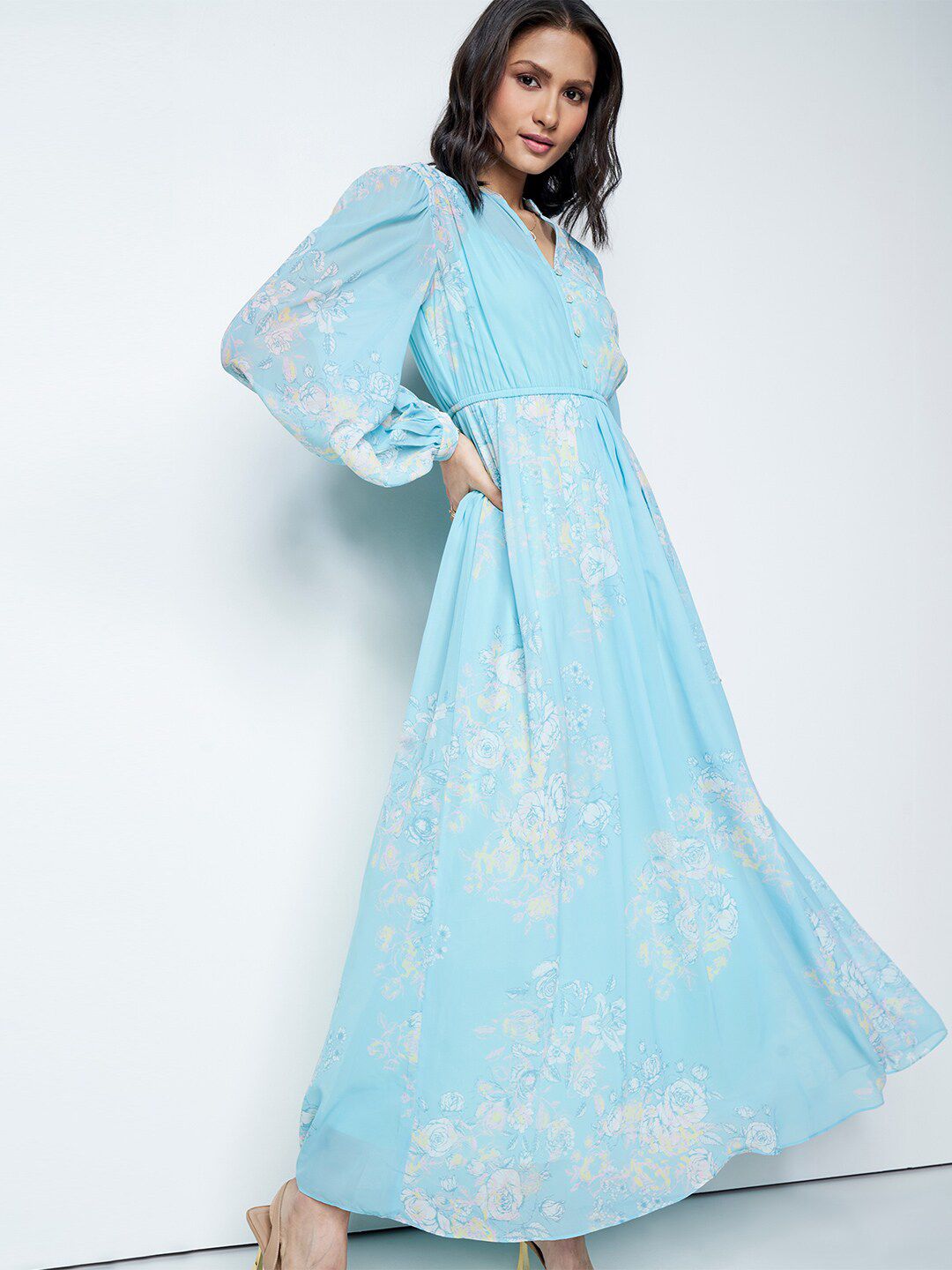 AND A-Line Maxi Dress