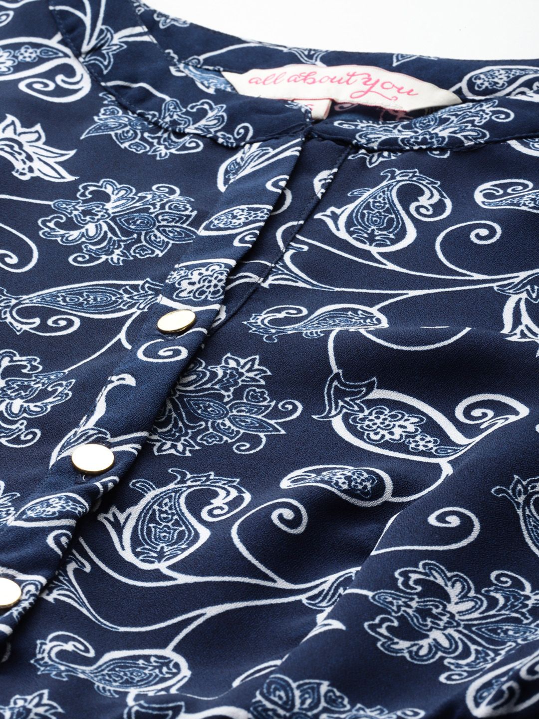 all about you Ethnic Printed Fit & Flare Mini Dress