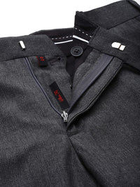 Raymond Men Textured Slim Fit Trousers