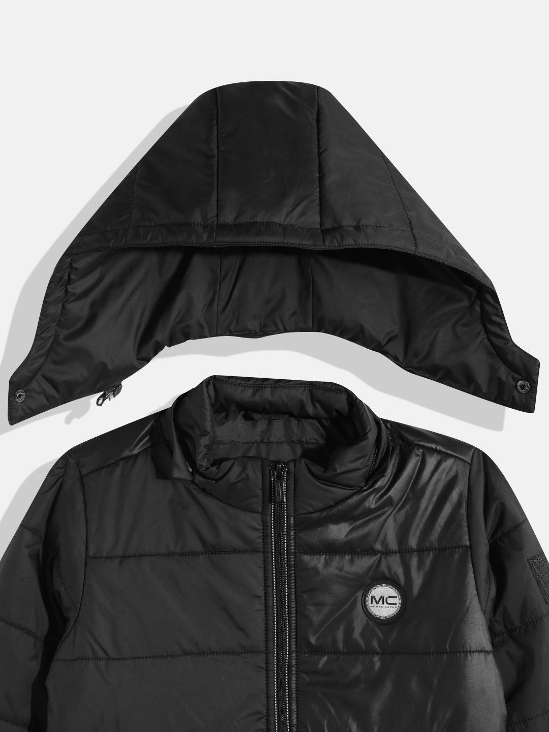 Monte Carlo Boys Hooded Padded Jacket