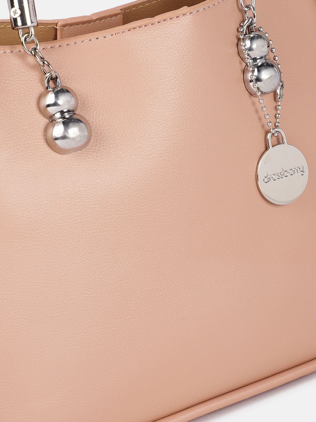 DressBerry Textured Structured Handheld Bag