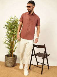 Thomas Scott Men Premium Opaque Casual Shirt