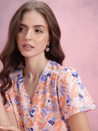 DressBerry Abstract Print Top