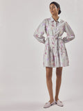 The Label Life Floral Print Shirt Dress