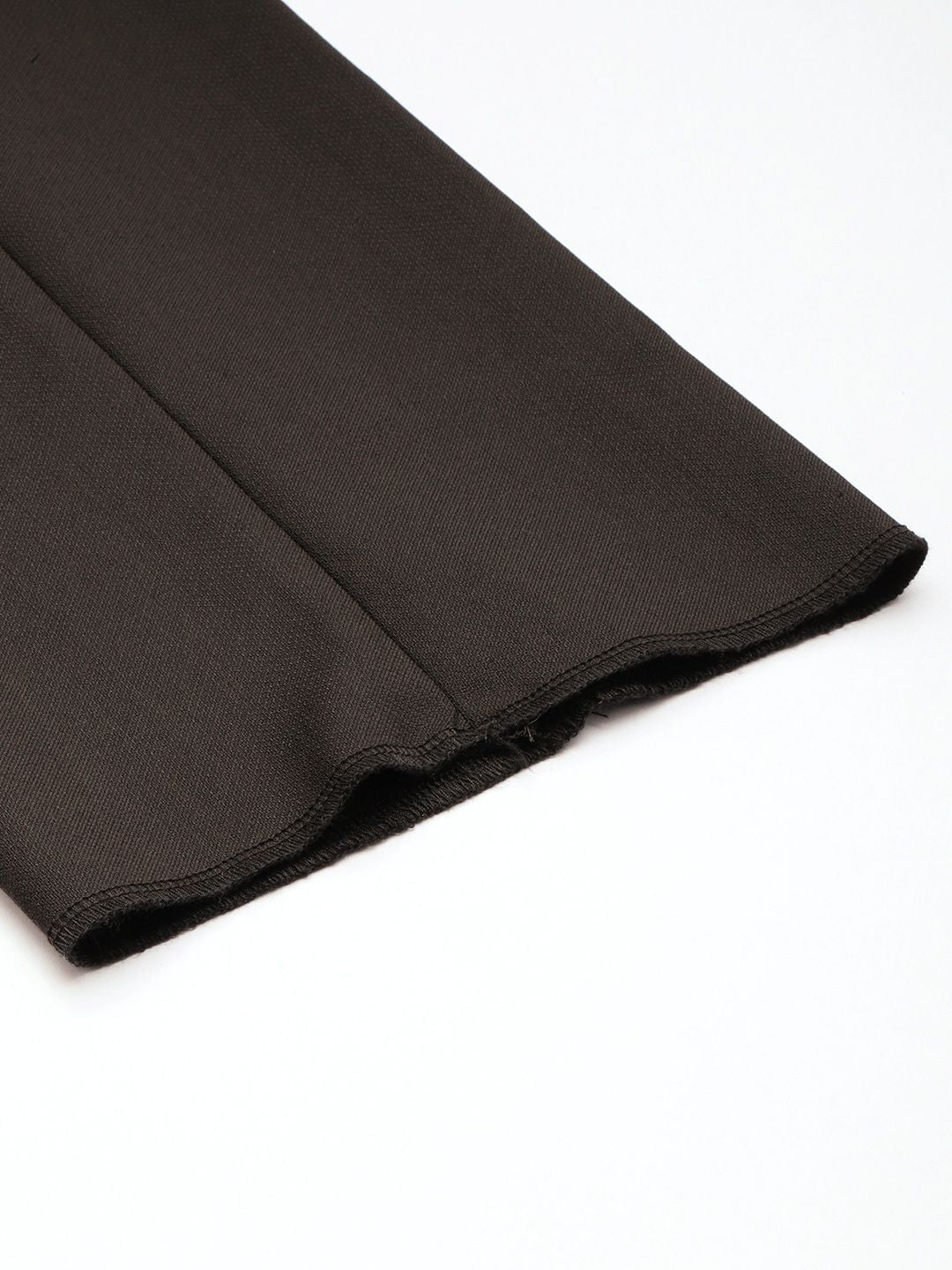 Park Avenue Men Textured Slim Fit Formal Trousers