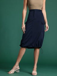 DressBerry Cargo Style Toggled Skirt