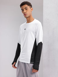 HRX by Hrithik Roshan Colourblocked Sleeves Rapid-Dry Running T-shirt