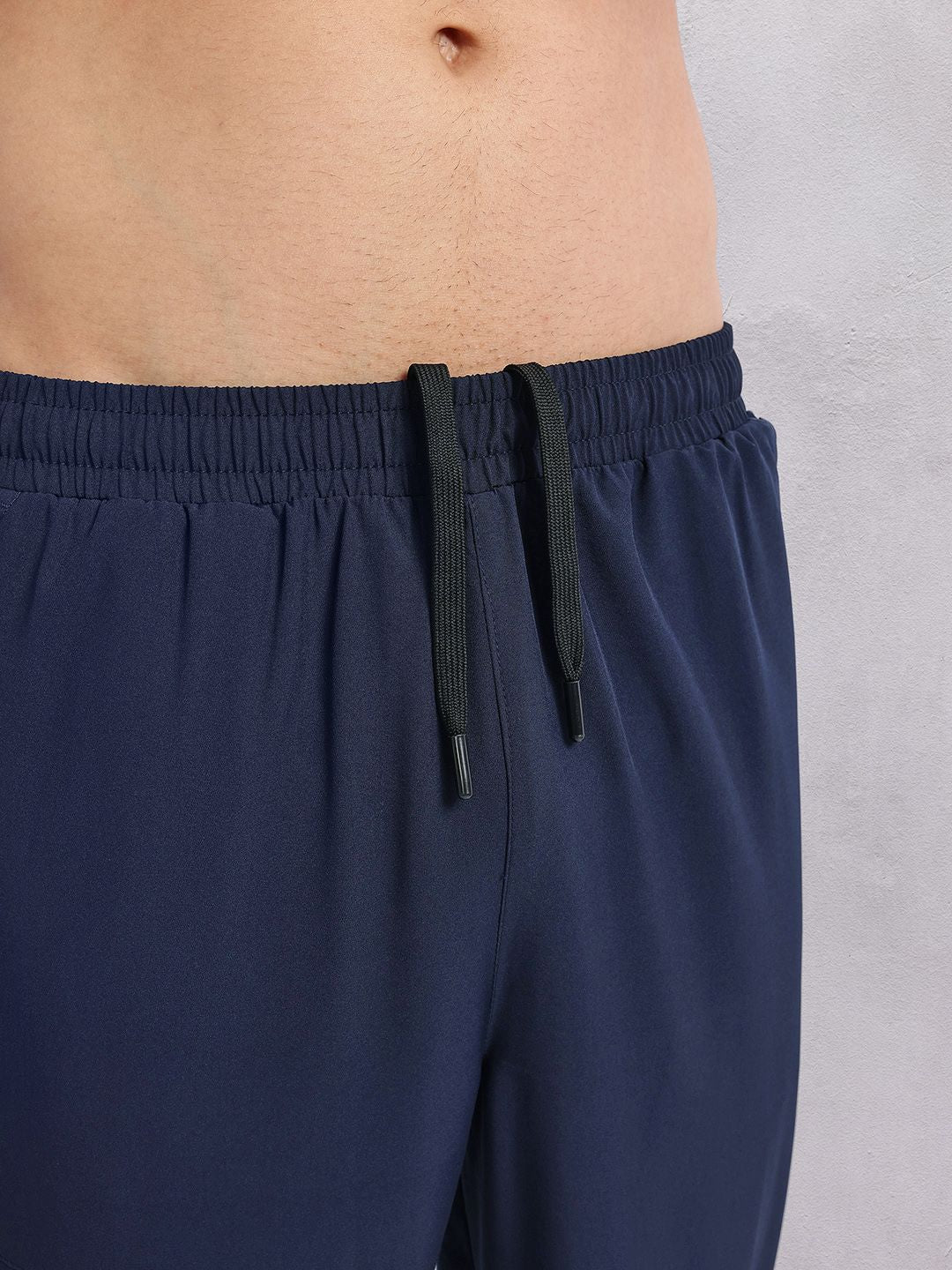 HRX by Hrithik Roshan Men Mid-Rise Rapid-Dry Running Track Pants with Toogled Hem