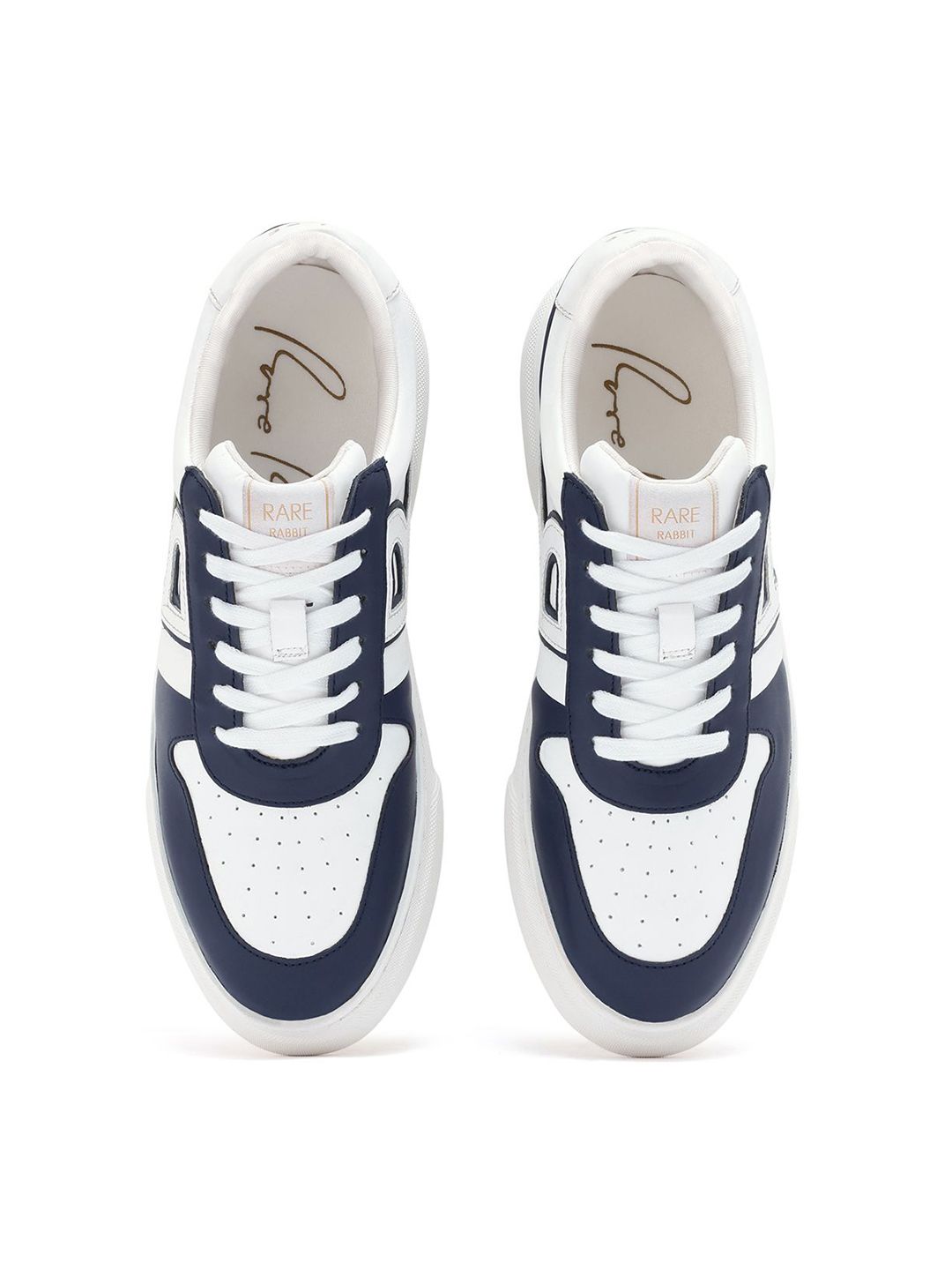 RARE RABBIT Men Leather Sneakers