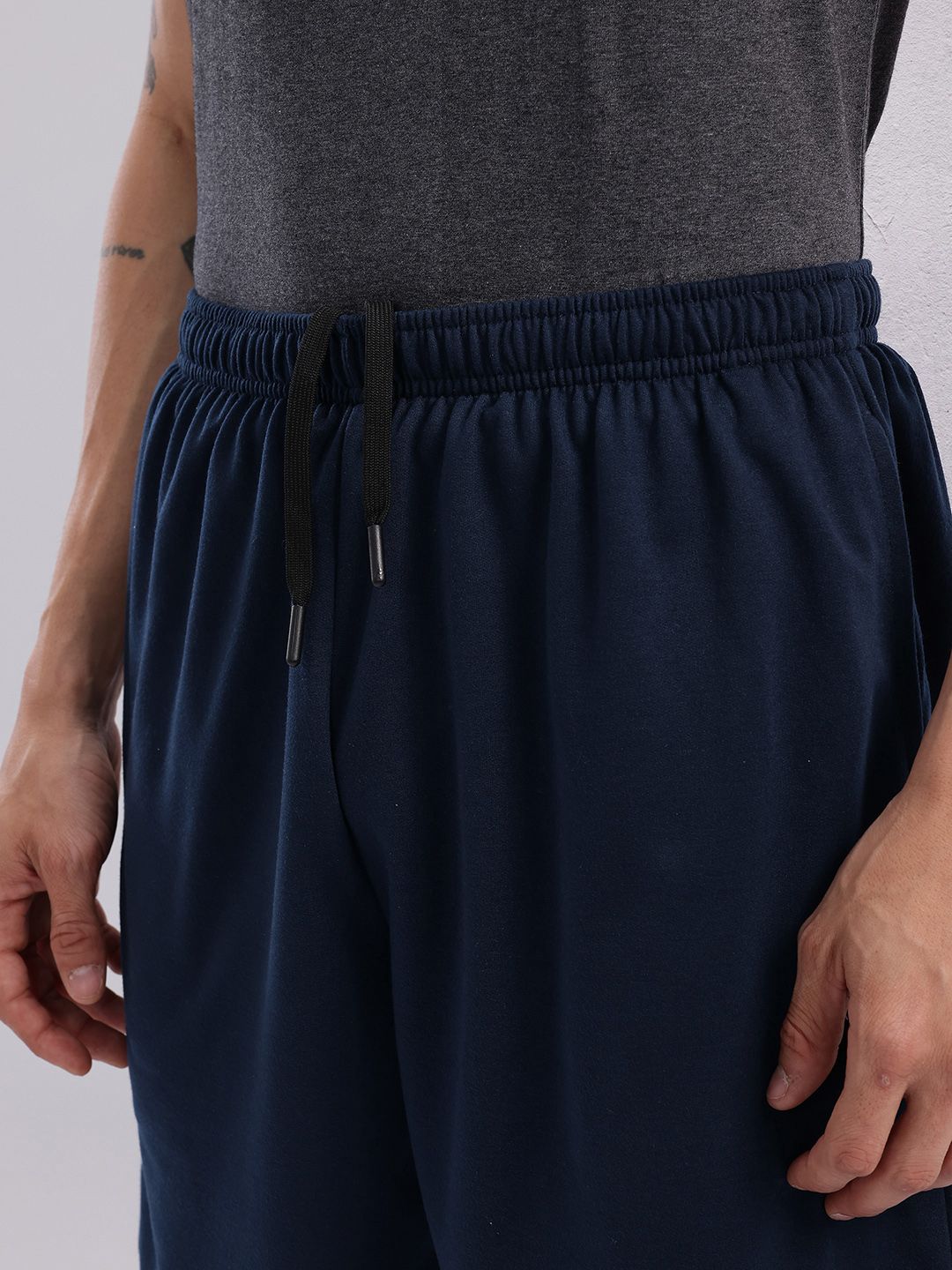 HRX by Hrithik Roshan Men Brand Logo Printed Mid-Rise Lifestyle Shorts