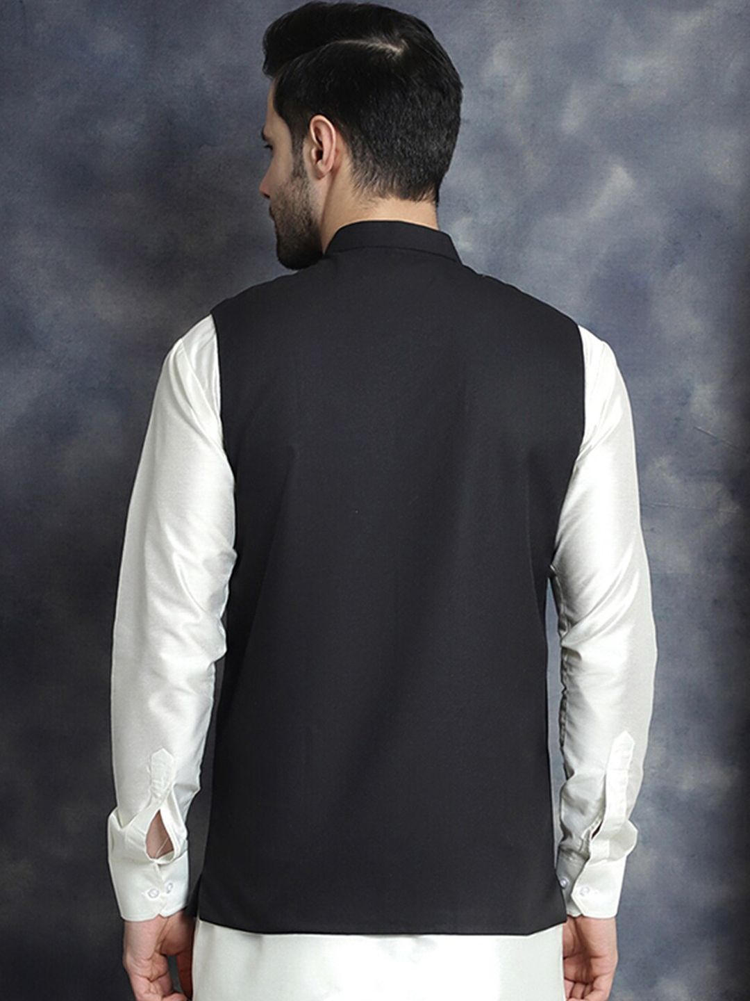Jompers Mandarin Collar Nehru Jacket