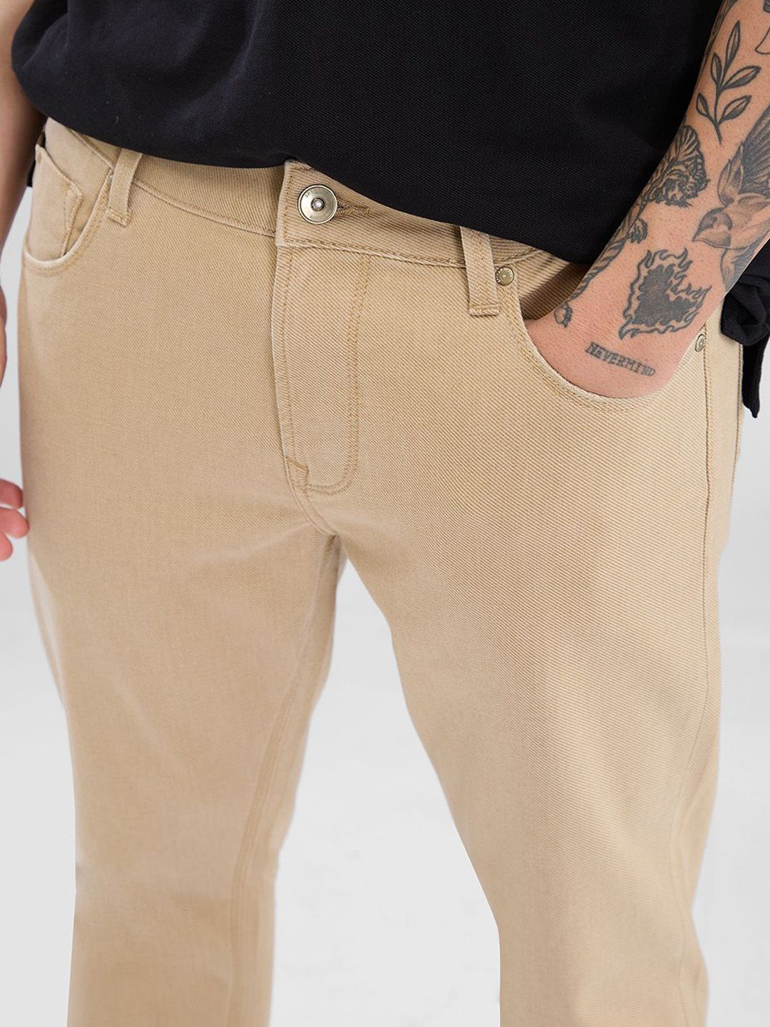 SPYKAR Men Slim Fit Mid-Rise Cotton Stretchable Jeans