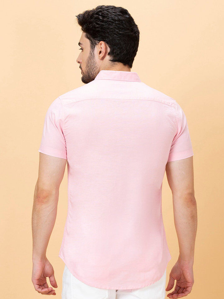 Being Human Spread Collar Slim Fit Cotton Casual Shirt