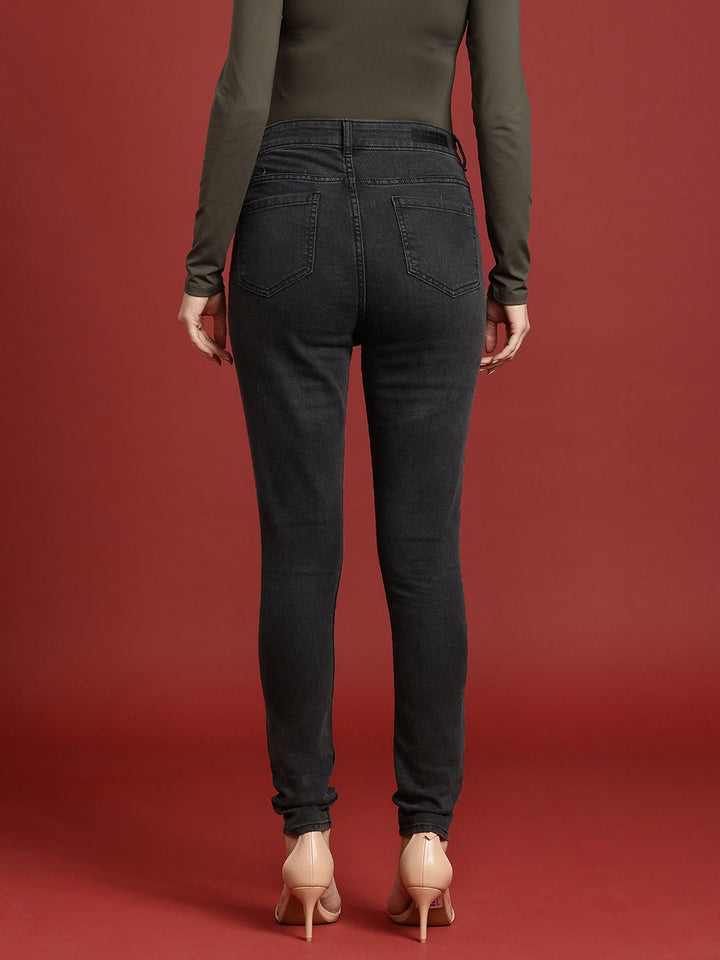 all about you Women Skinny Fit High-Rise Stretchable Jeans