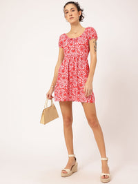 DressBerry Endless Summer Floral A-Line Dress