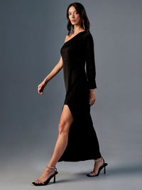 AND Puff Sleeve Maxi Dress