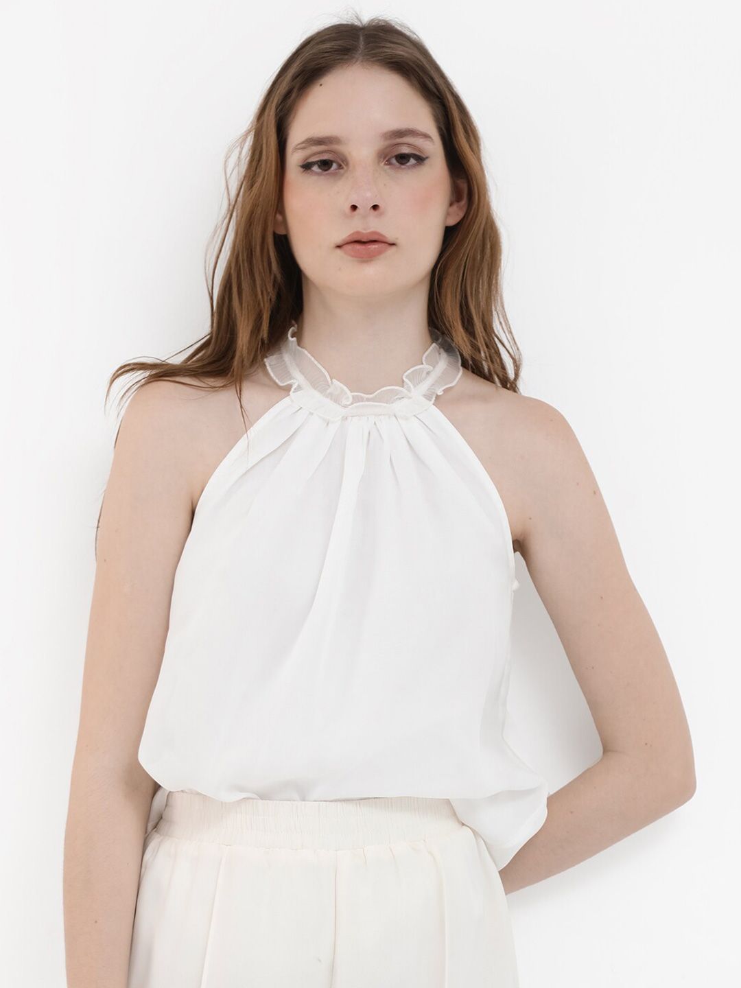 RAREISM Halter Neck Sleeveless Top