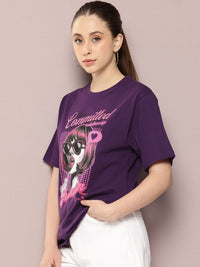 DILLINGER Women Printed Oversized T-shirt