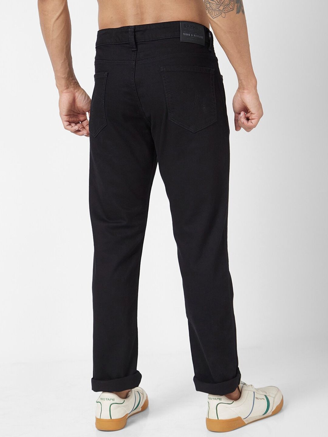 SPYKAR Men Mid-Rise Clean Look Stretchable Jeans