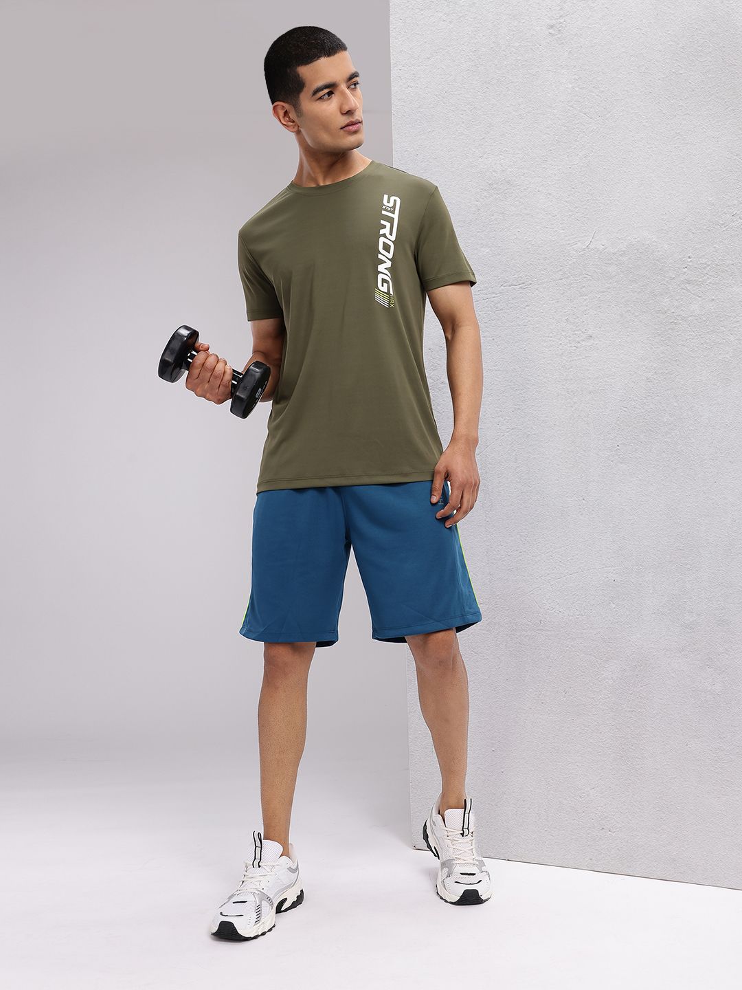 HRX by Hrithik Roshan Men Typography Printed Rapid-Dry Training T-shirt