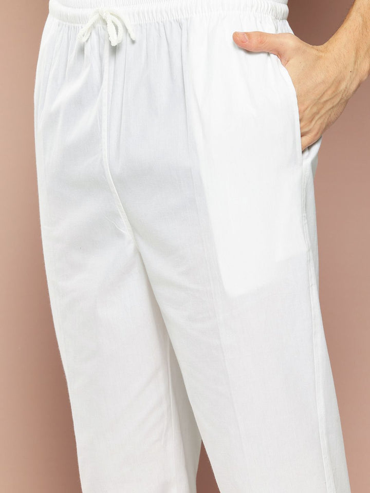 See Designs Embroidered Sequinned Kurta with Pyjamas