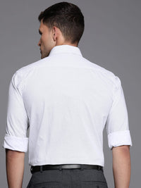 Raymond Slim Fit Printed Pure Cotton Formal Shirt