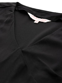 all about you Short Sleeves Wrap Dress