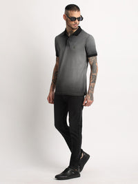 THE BEAR HOUSE Polo Collar Slim Fit Pure Cotton T-shirt