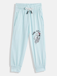 Happy Faces Girls Pure Cotton Peanuts Printed T-shirt with Joggers