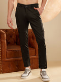 DENNISON Men Smart Tapered Fit Easy Wash 4-Way Lycra Trouser