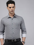 Park Avenue Slim Fit Printed Pure Cotton Formal Shirt