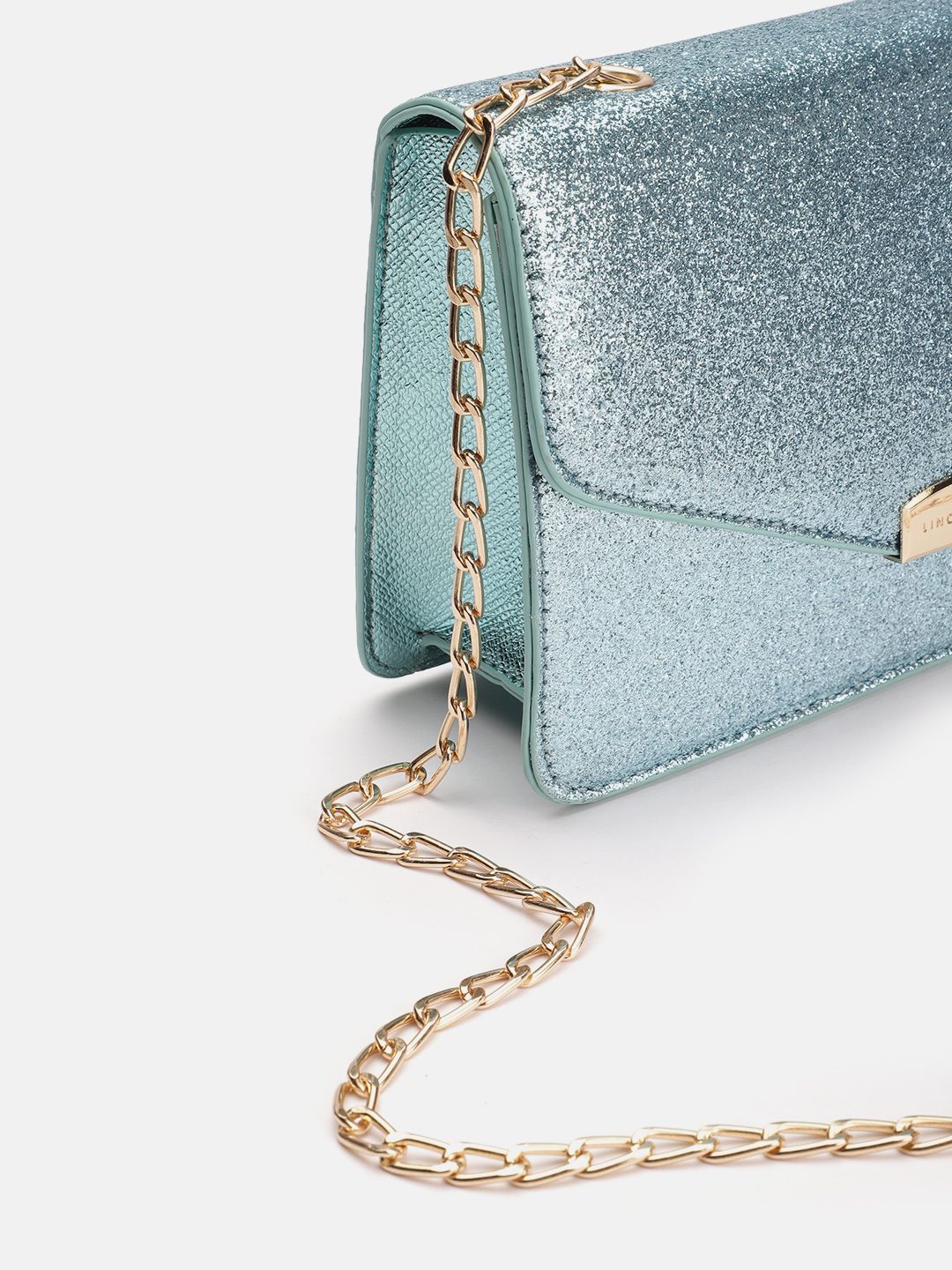 Lino Perros Structured Shimmery Sling Bag
