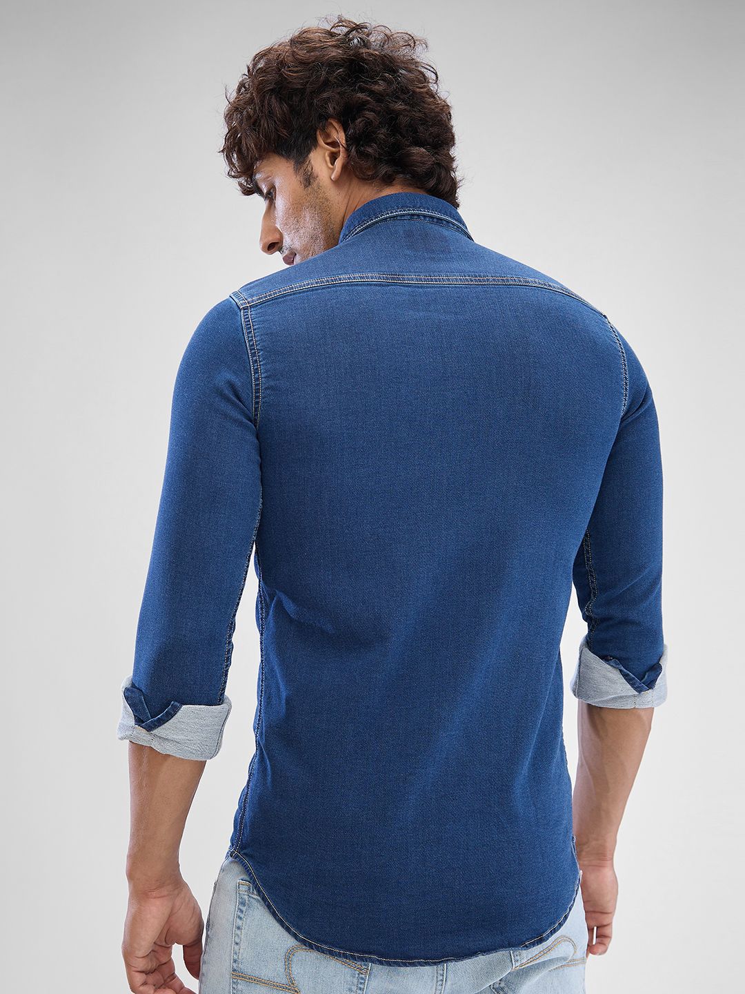 SPYKAR Men Slim Fit Opaque Casual Shirt