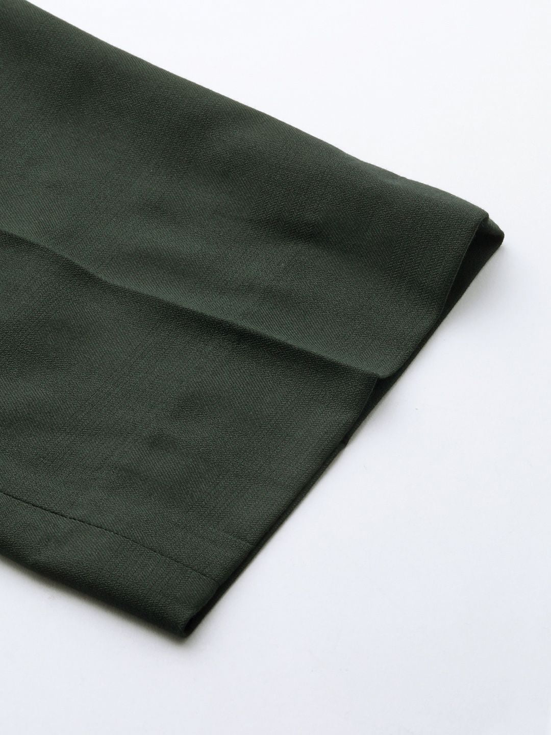 Park Avenue Men Self-Design Checked Formal Trousers