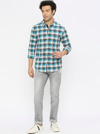 SPYKAR Men Relaxed Fit Heavy Fade Clean Look Whiskers Stretchable Jeans