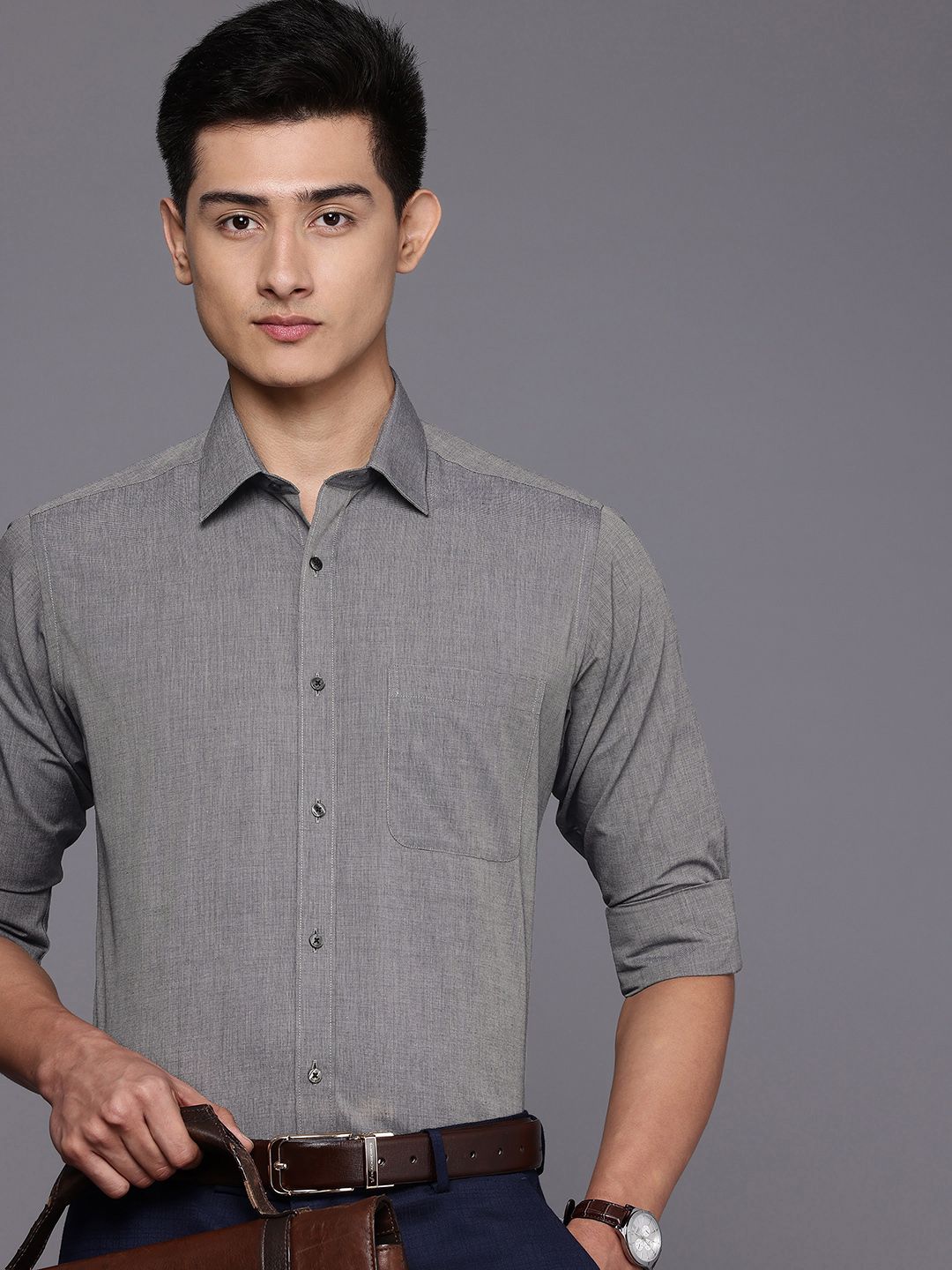 Raymond Slim Fit Pure Cotton Formal Shirt