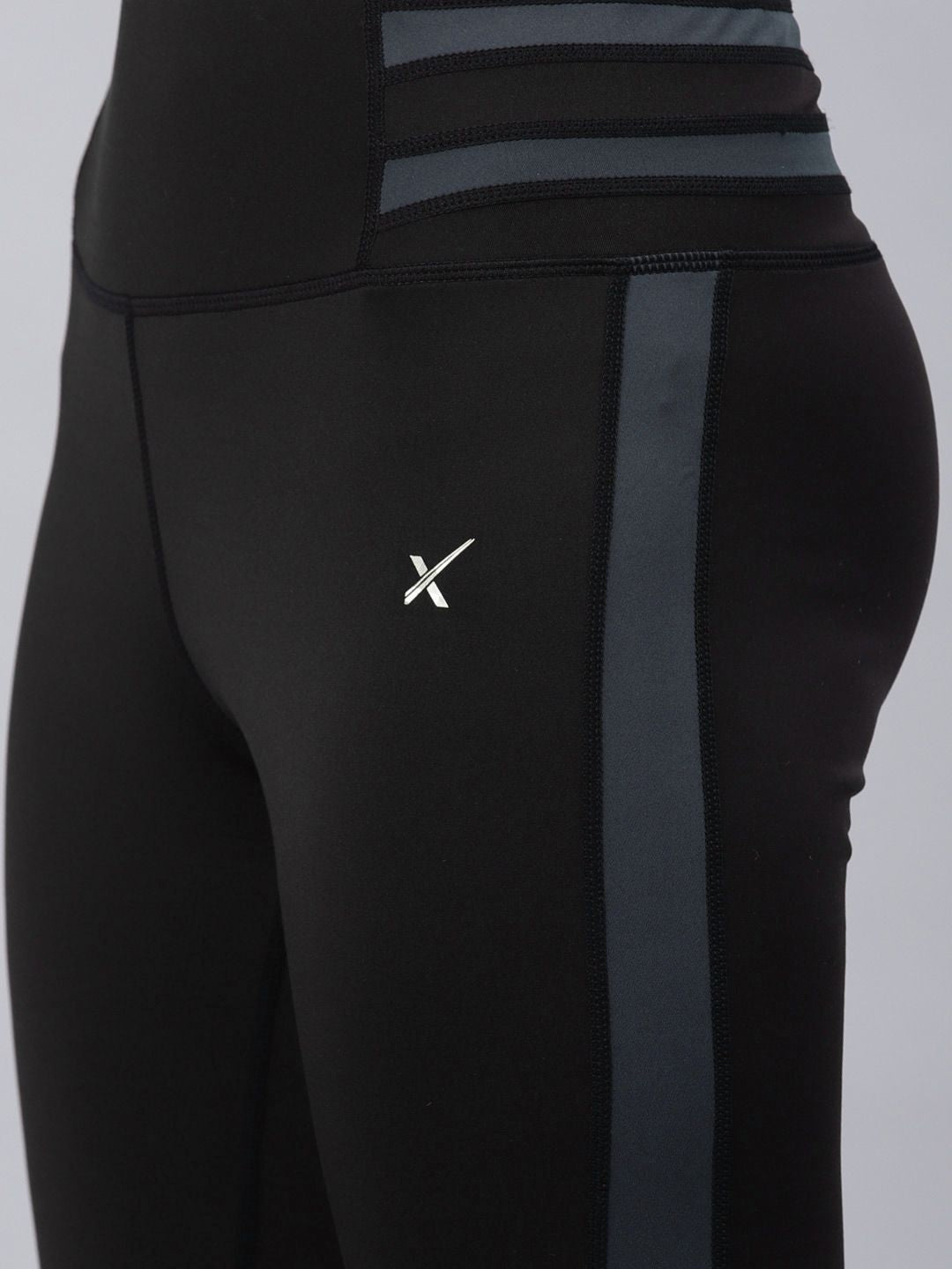 HRX by Hrithik Roshan Black Training Tights