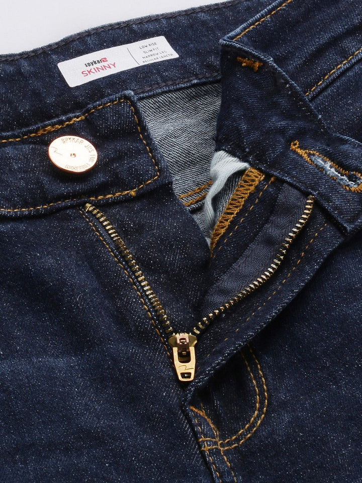 SPYKAR Men Skinny Fit Low-Rise Light Fade Stretchable Jeans